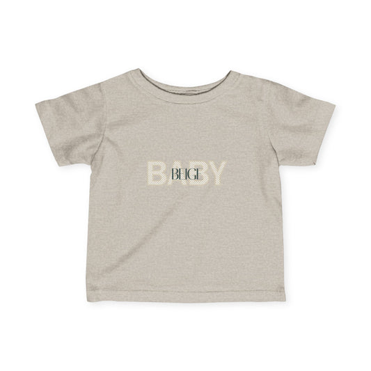Beige Baby Tee | Infant