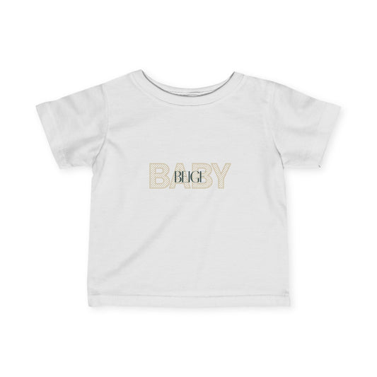 Beige Baby Tee | Infant