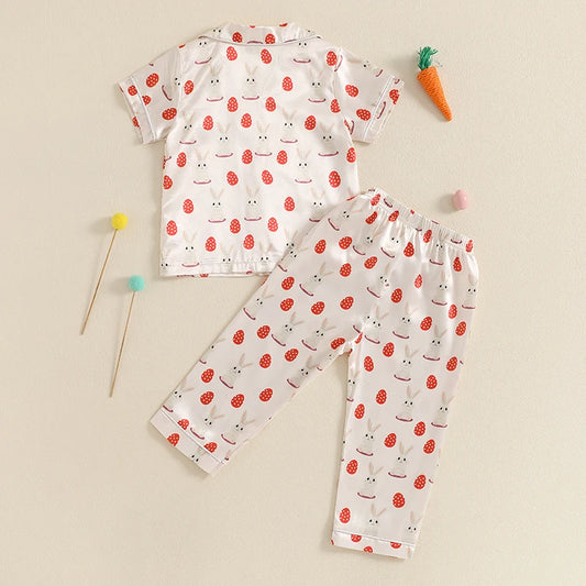 Adorable Toddler Easter Pajama Set